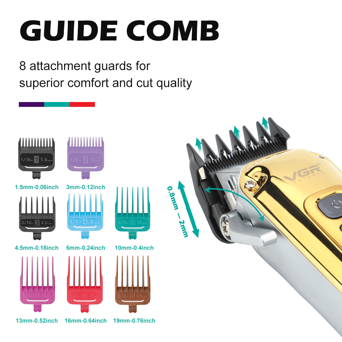 ماكينة VGR V-006 اكتشف الاحترافية في قص الشعر.