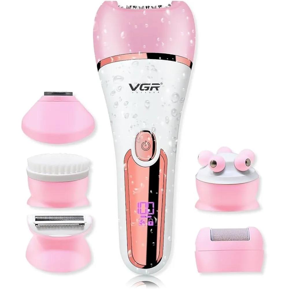 ماكينة أزالة الشعر VGR 733 مجموعة العناية المتكاملة.