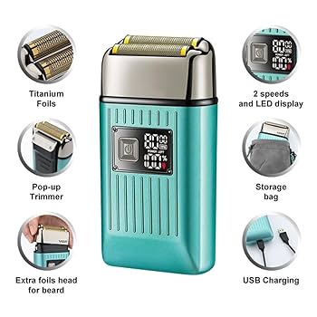 ماكينة VGR V-357 – حلاقة احترافية ناعمة للذقن والرأس