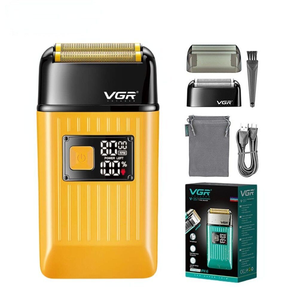 ماكينة VGR V-357 – حلاقة احترافية ناعمة للذقن والرأس