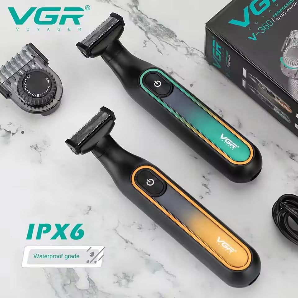 ماكينة VGR V-360 الرفيق المثالي للحلاقة الاحترافية والآمنة