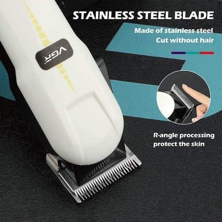 ماكينة الحلاقة VGR 213 قص شعر احترافي وسهل.