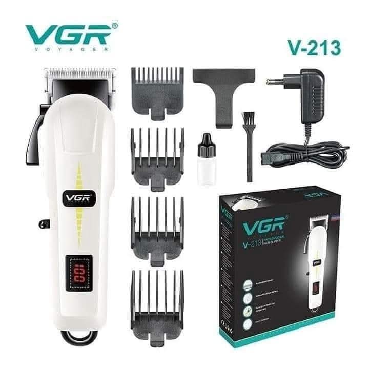 ماكينة الحلاقة VGR 213 قص شعر احترافي وسهل.