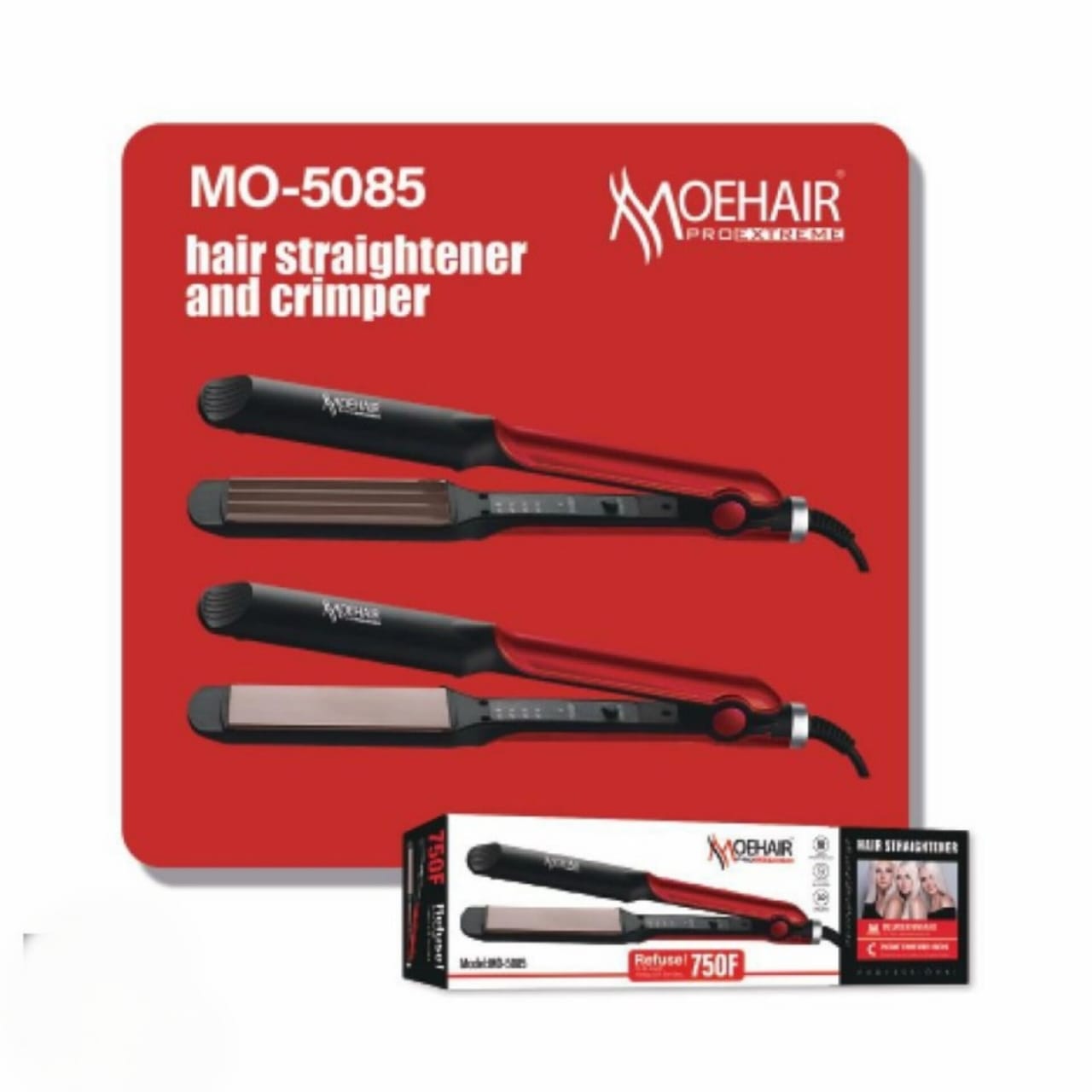 مكواة الشعر MOEHAIR MO-5085 شعر ناعم كالحرير بلمسة واحدة