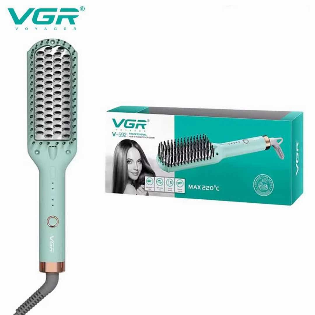 فرشاة VGR 592 شعر ناعم ولامع بتمريرة واحدة.✅