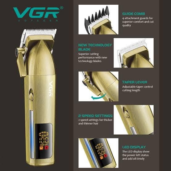 ماكينة  VGR V-688 اكتشف الفخامة والقوة مع الماكينة الاحترافية المعدنية