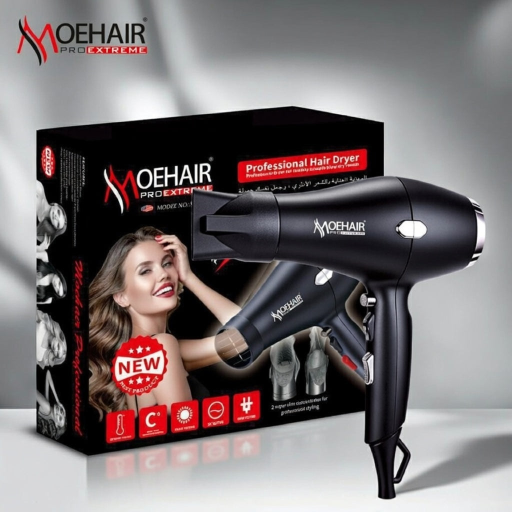 استشوار MOEHAIR MO-7035 اكتشفي التصفيف الاحترافي والجفاف السريع